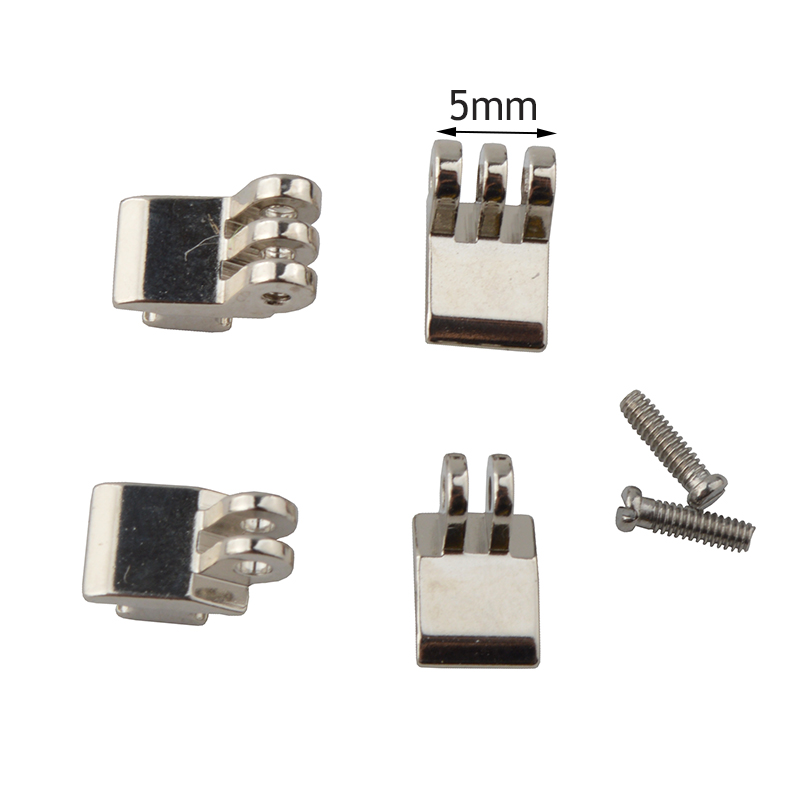 10Sets Breedte 5Mm Glazen Scharnier Voor Brillenmontuur, Scharnieren Voor Het Repareren Van Universele Scharnieren