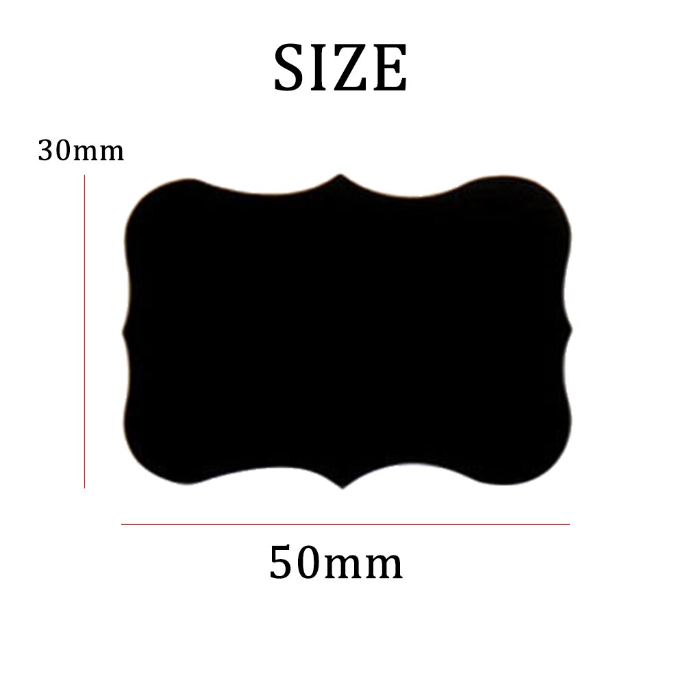 36 unids/set pizarra de tiza pegatinas pizarra artesanía organizador de jarras para cocina etiquetas botella negra pegatinas Stiky DIY