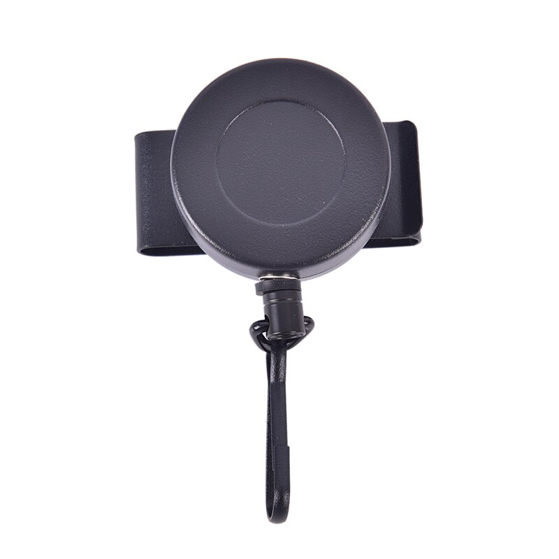 Telescopic Steel Wire Rope Key Anti Lost Tool With Carabiner Secure Belt Buckle