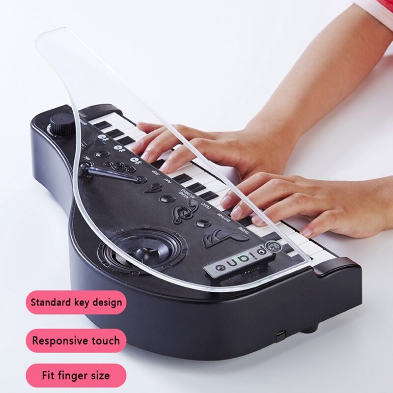 Smart Induction Simulation Bluetooth Piano Charging Mini Colorful Light Music Electronic Piano Best for Children