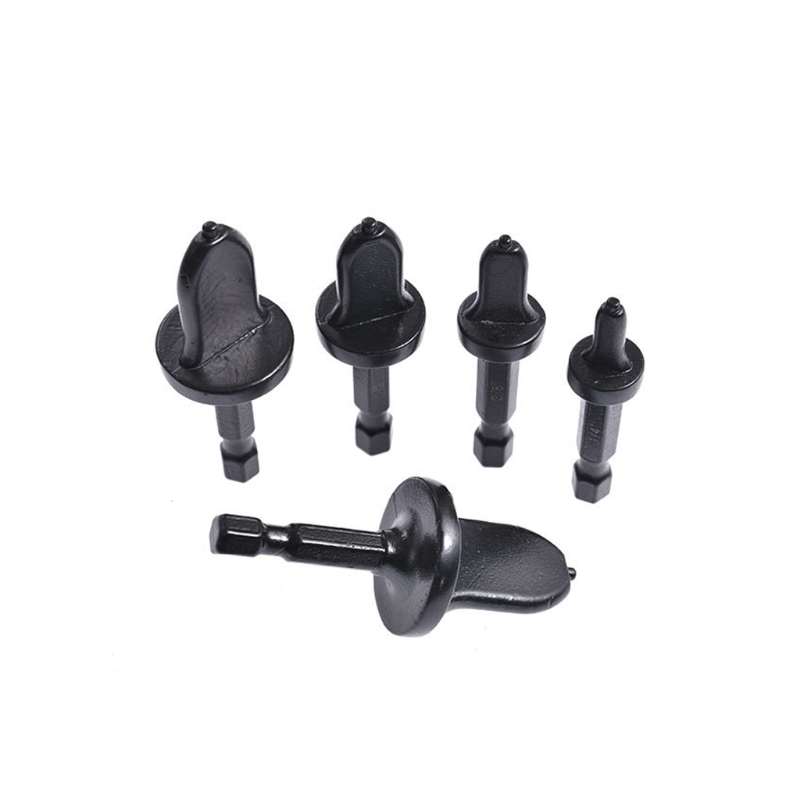 L-FIRST Tube Expander Pipe expander Swaging Tool Drill Bit Pipe Flaring Air Conditioner Tube Expanding 1/4” 3/8” 1/2” HX6D