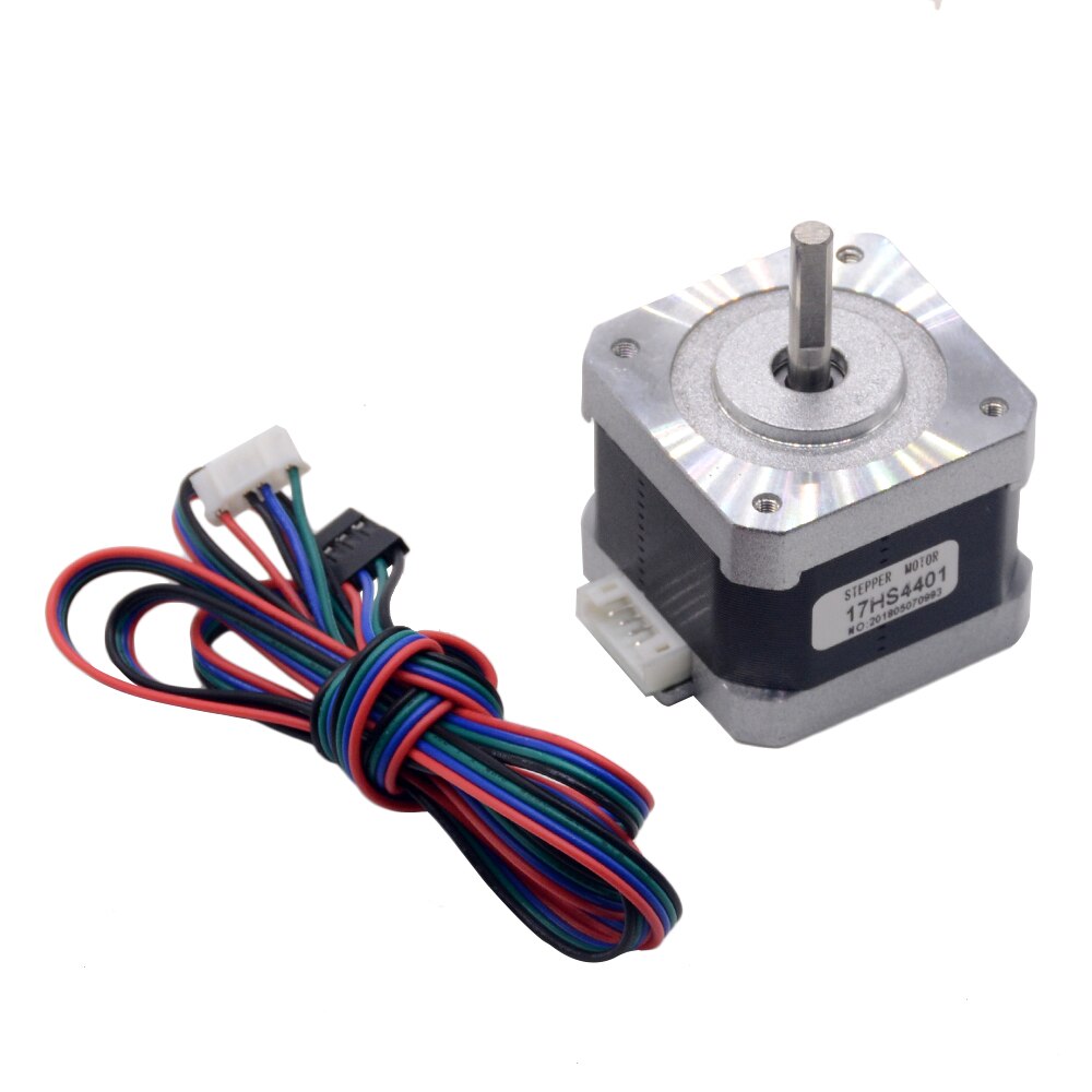 1pc 17HS4401 40mm Stepper Motor 42 motor Nema 17 motor 42BYGH 1.7A (17HS4401) motor 4-lead 3D printer CNC