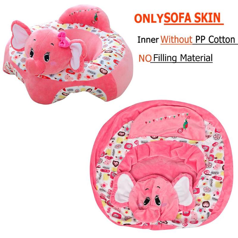 Baby Infant Sofa Seat Cover Baby Seat For Comfort Support Chair Delicate Feel No Hair For Sit Loss Color Learning Loss