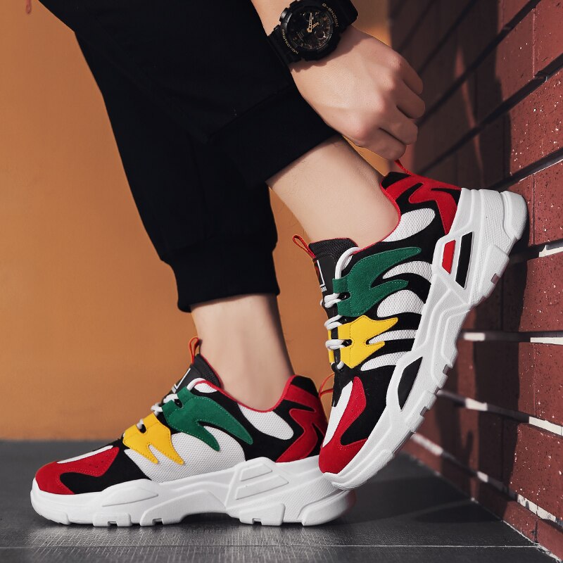 Casual Schoenen Heren Lichtgewicht Comfortabele Sneakers Mannen Flats Schoenen Ademend Mode Komen Forrest Schoenen Mannen