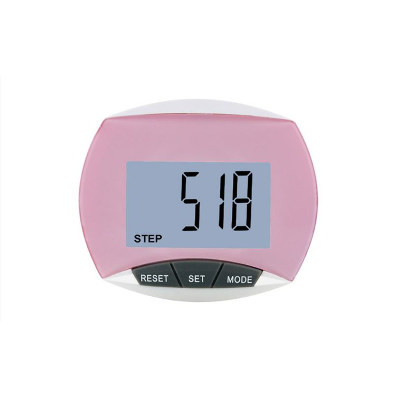 Step Counter Fitness Digital Pedometer Waterproof Step Movement Calories Counter