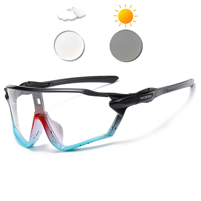 Gafas de sol de pesca para hombre, lentes de sol para conducir, para exteriores, deportivas, para senderismo, UV400: Rojo