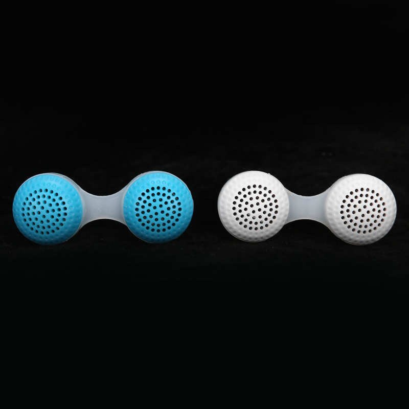 Oído limpio herramienta de limpieza de orejas dormir respiraderos para la nariz anulador de ronquidos Anti‑Snoring nariz macho Anti ronquido (azul + blanco)