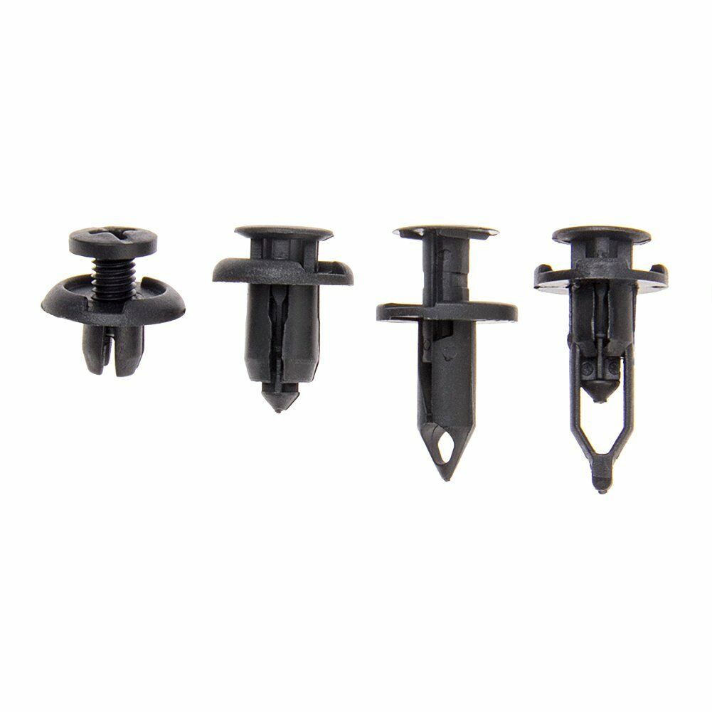 40pcs Automotive Universal Fxed Plastic Buckle Car Body Bumper Push Pin Rivet Retainer J99: Default Title
