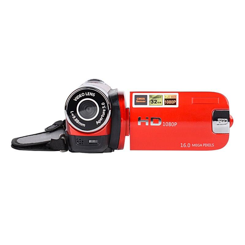 Le plus récent 2 couleurs haute définition appareil photo numérique caméra vidéo caméscope 2.7 pouces TFT sourire Capture haute définition