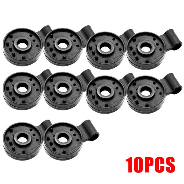 10/50Pcs Zonnescherm Netto Clip Tuingereedschap Kas Schaduwdoek Fix Klem Plastic Tule Fence Netting Installatie Haak: 10pcs