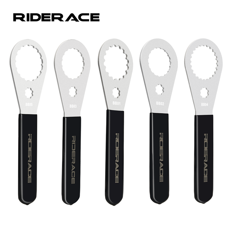 RIDERACE Fiets Trapas Moersleutel Bike BB Removal Tool Installatie Remover 39/41/44/46/49mm Voor Shimano BBR9000 SRAM DUB