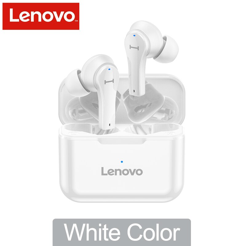 Globalny Lenovo QT82 bezprzewodowy zestaw słuchawkowy Bluetooth dotykowy zestaw słuchawkowy Stereo HD MIC rozmowa 400mAh duża bateria IPX5 wodoodporna: QT82 White Color