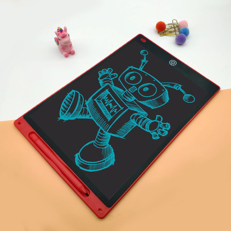 12 Zoll elektronisches Zeichenbrett (Helligkeits steigerung um 20%), Schreib tablet für Kinder, buntes Bildschirm-Doodle-Board: Gold