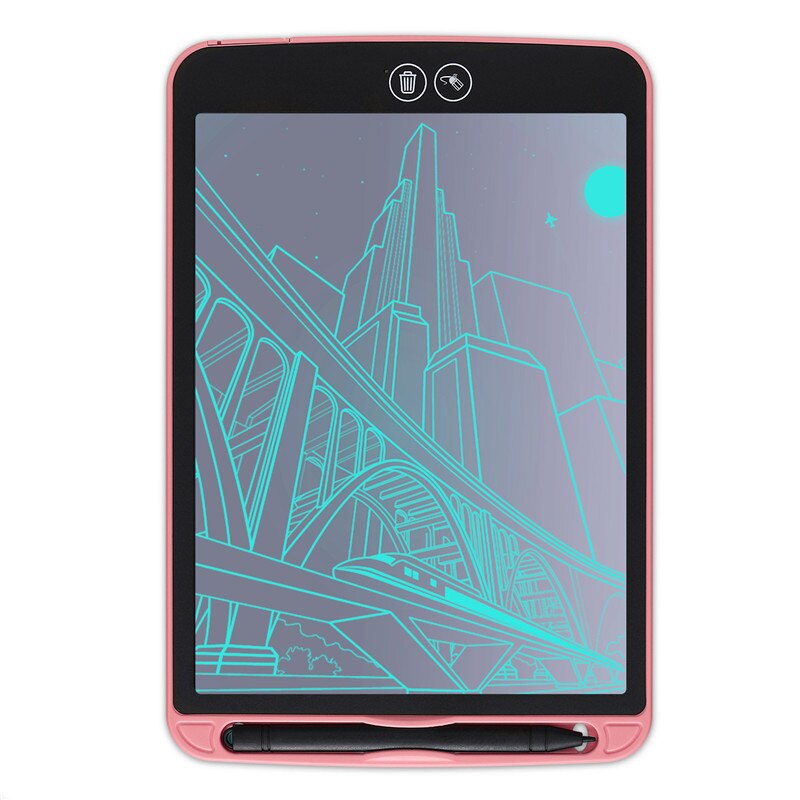 10 Inch LCD Writing Tablet Partially Erasing Drawing Board Electronic Thick Pen Highlighting Pads DIgital With Batter