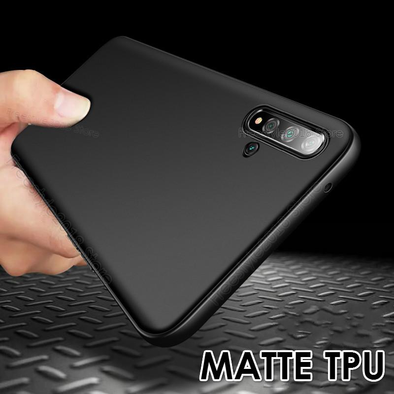 Ultra Sottile Nero Opaco Cassa Del Telefono Per Huawei P40 Lite Pro Molle Del Silicone Della Copertura Posteriore per Honor 10i 20i 20lite 30S 9A P30 P Smart Z