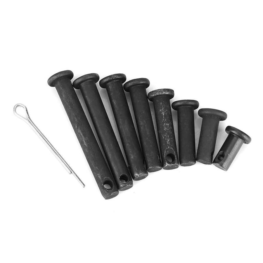 ferreteria threaded insert 90Pcs Dowel Pin M6 Flat with Hole + 90Pcs Cotter Pin Fastener Installation Accessories