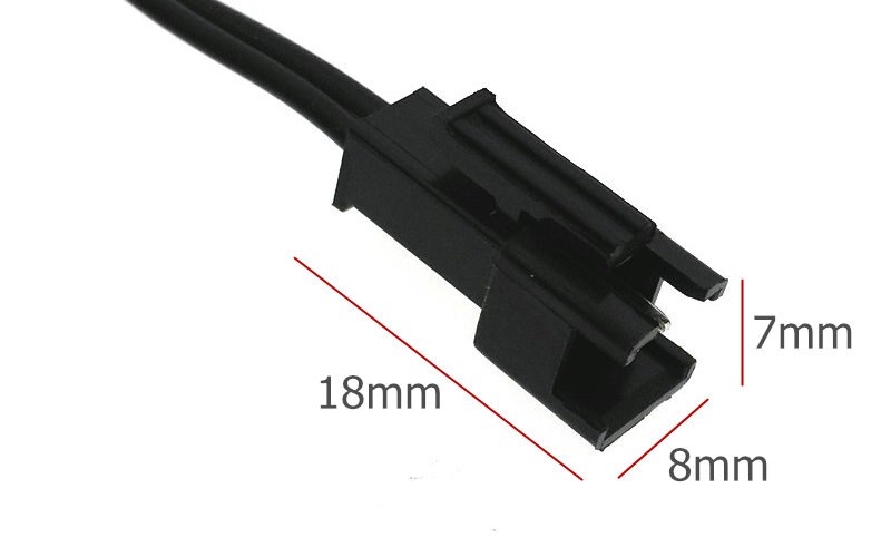 5/4/3/2 in 1 Splitter Kabel Voor EL Draad Neon Licht LED Touw Strip Licht Conected Met Inverter