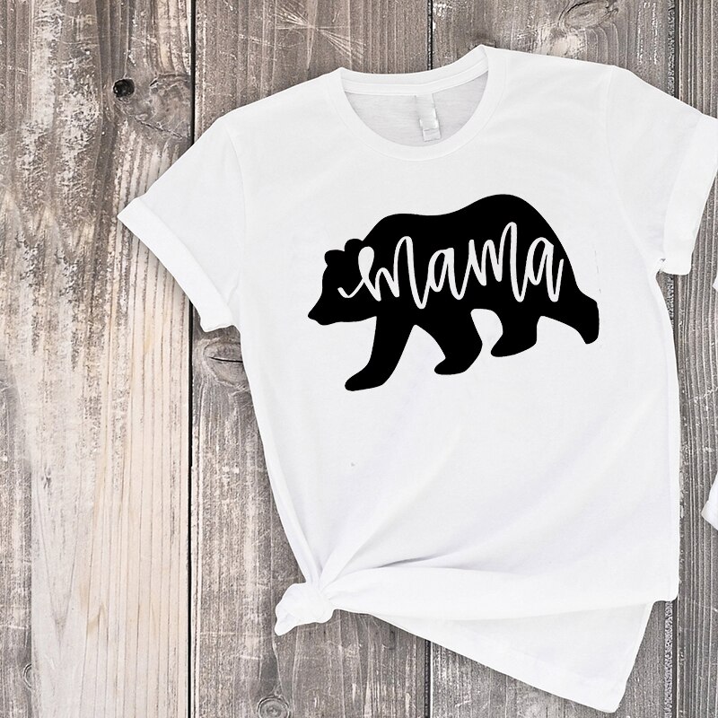 matching outfits mama bear mommy and daughter matching clothes family summer tshirt baby cute big sister little sister