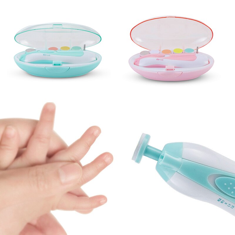 Sichere Elektrische Nagel Haarschneidemaschine Cutter Baby Nagel Trimmer Manikübetreffend Pedikübetreffend Haarschneidemaschine Cutter Schere freundlicher Kleinkind Nagel Pflege