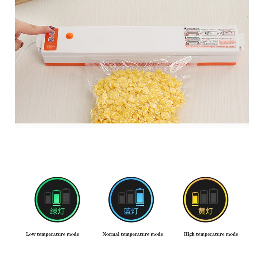 Small household packaging machine, food sealer, kitchen preservation machine, automatic vacuum machine