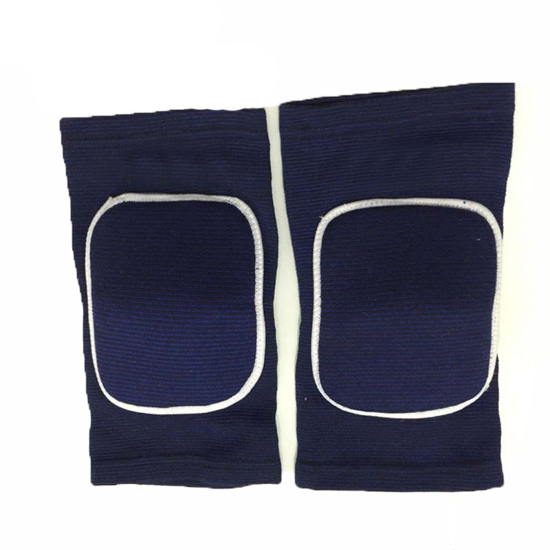 Sponge Kneepads Dance Skating Football Sports Elastic Knee Pads Leg Warmers For Kids Adults: Blue / S