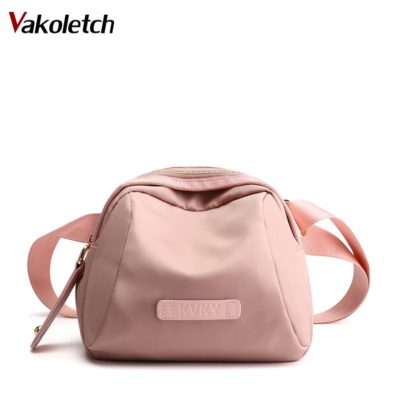 2020 verão coreano à prova dwaterproof água saco de náilon das mulheres marca pequenos sacos para mulheres bonito moda senhoras hobos sacos de ombro s2093