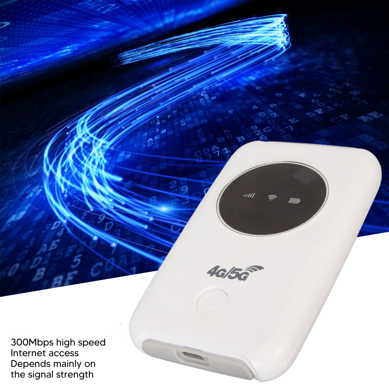 Modem WiFi USB 4G LTE 300 mb/s odblokowany WiFi gniazdo kart Micro SIM wbudowany bezprzewodowy przenośny router WiFi 3200MAh