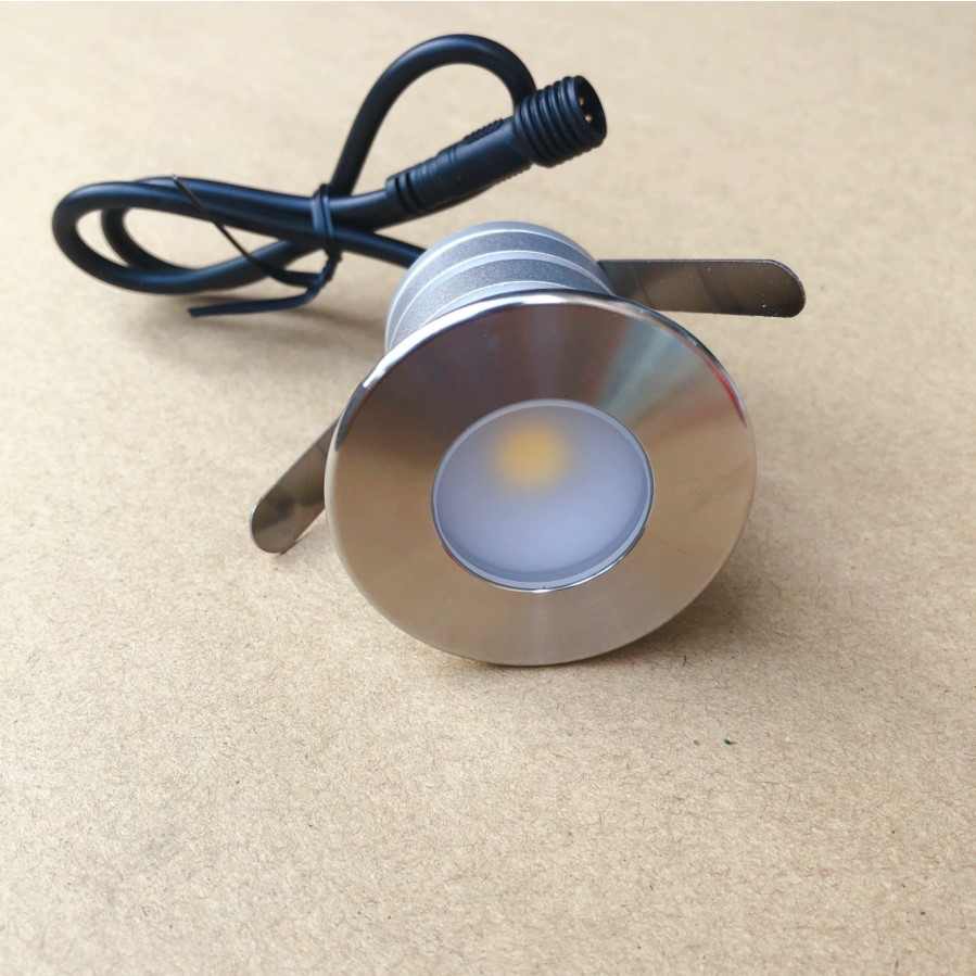 1 stk 3w ip67 dc12v led downlight cree udendørs gade underjordisk nedgravet belysning vandtæt sauna båd trappe mini spot lys ce