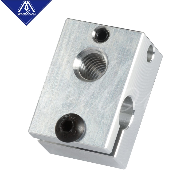 Mellow Top Alle Metall V6 J-kopf Hotend Bowden Extruder Kit Für E3d V6 Hotend Lüfter Halterung block 3D Drucker Teile
