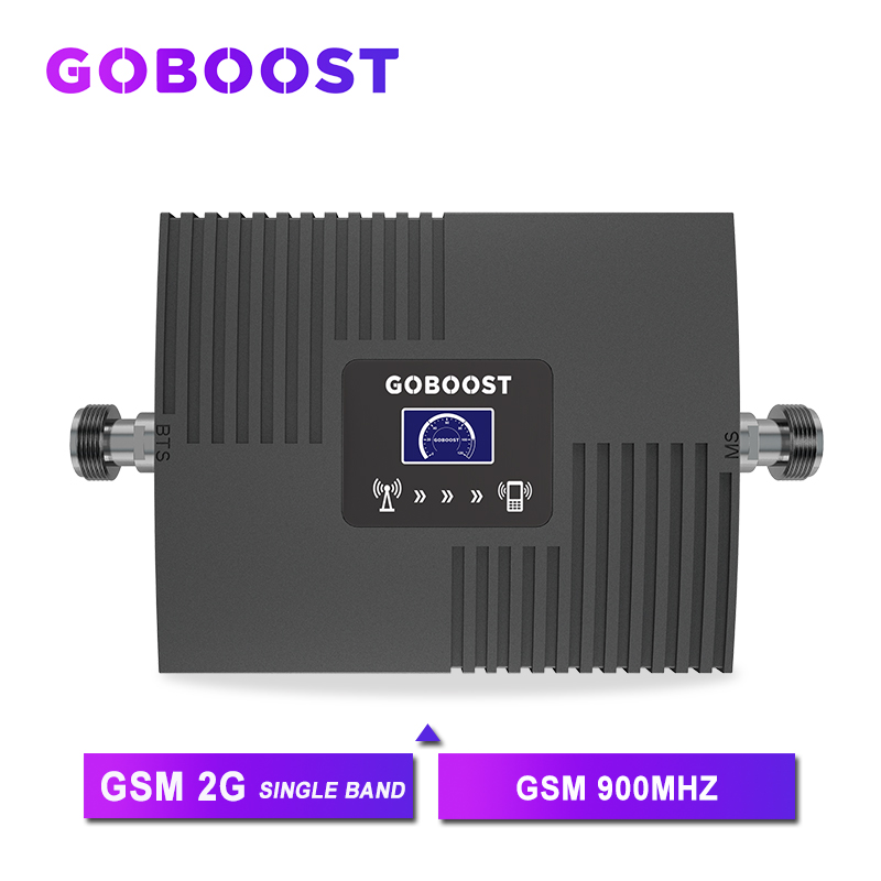GSM 900 Repeater Cellular Signal Booster 2G GSM Repeater Signal Amplifier GSM 900MHZ For Mobile Phones Amplifier Mini 65dB *