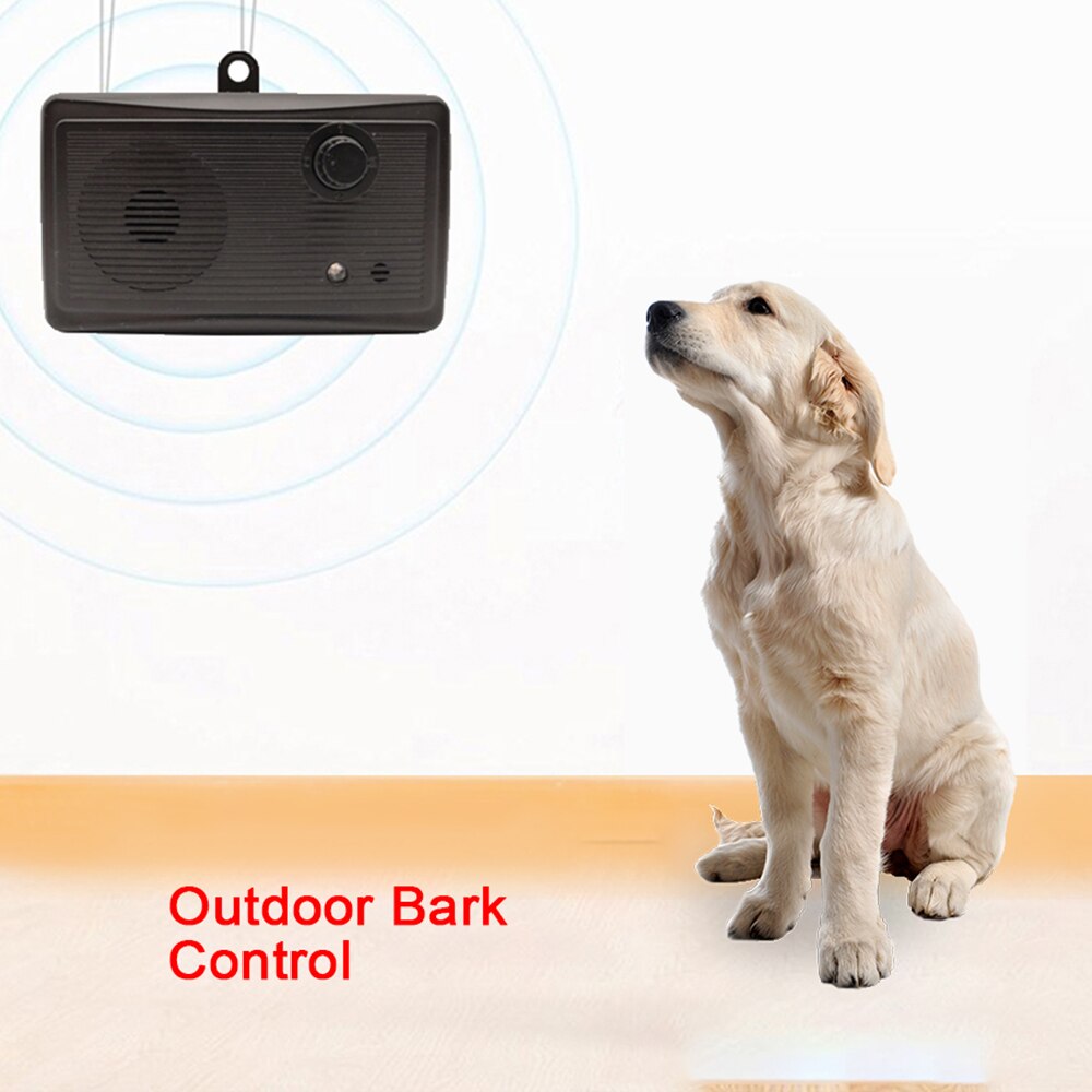 Hond Repeller Anti Barking Dog Training Device Pet Trainer Met Verlichting Ultrasone Outdoor Anti Barking Pet Repeller Levert