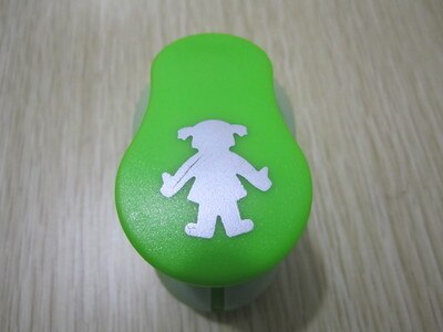 (2.5cm) Wave Circle Balloon Shape Craft Craft Scrapbooking Machine School Paper Cutting Cutter Puncher Eva Hole Punch Embossing: Girl