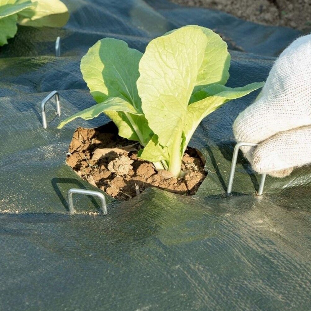 30pcs Landscape Staples Ground Staples Landscaping Staples for Anchoring Fabric