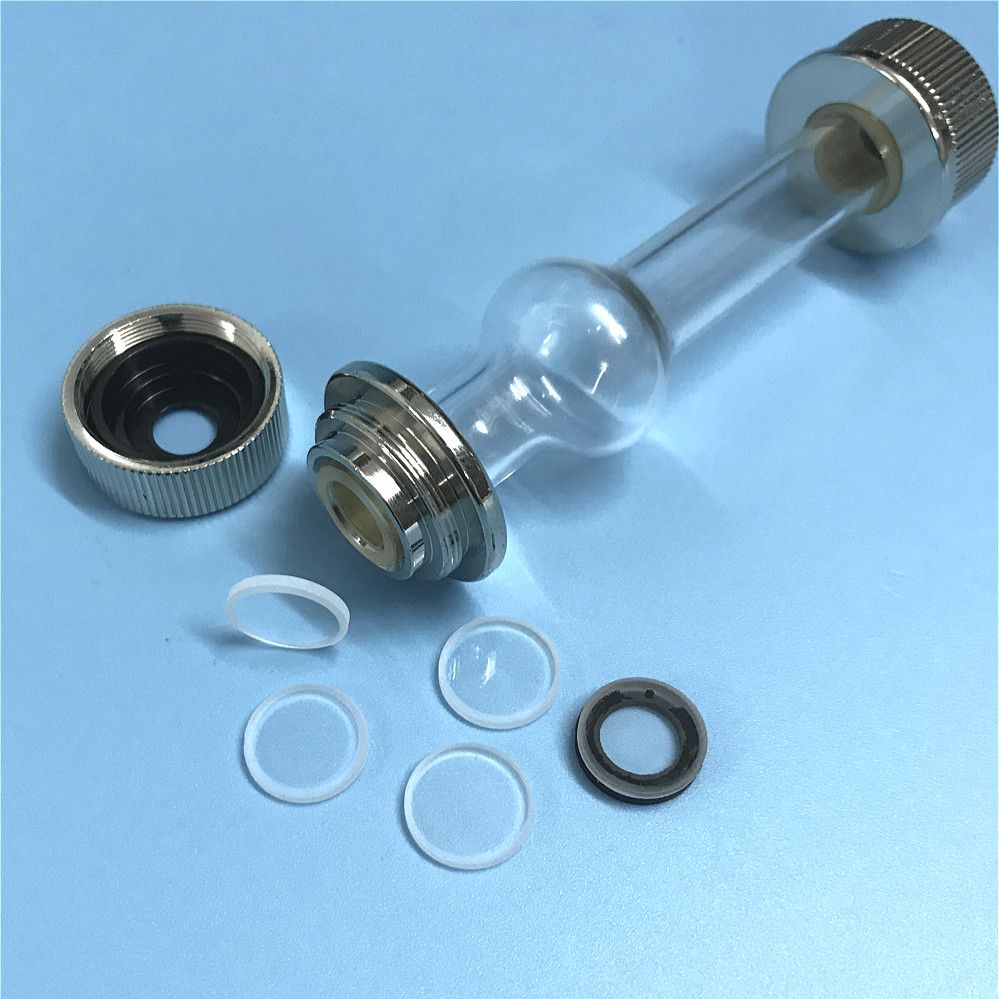 Polarimeter Test Tube Accessories Disc Polarimeter WXG-4 Bubble Rotary Tube Glass Sheet Rubber Septa Test Tube Hoe