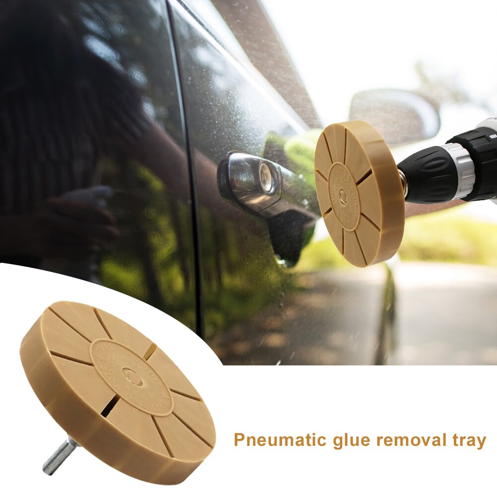 Decal Removal Eraser Wheel Heavy Duty Rubber Eraser Wheel Pinstripe, Adhesive Remover, Vinyl Decal, Graphics Removal Tools Ship