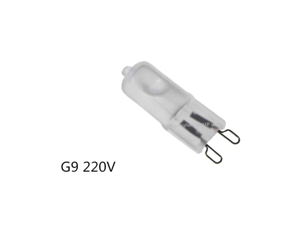 G4 G9 Lampe halogène 10X-20X 25W 40W 50W 60W 12V Ampoule 220V