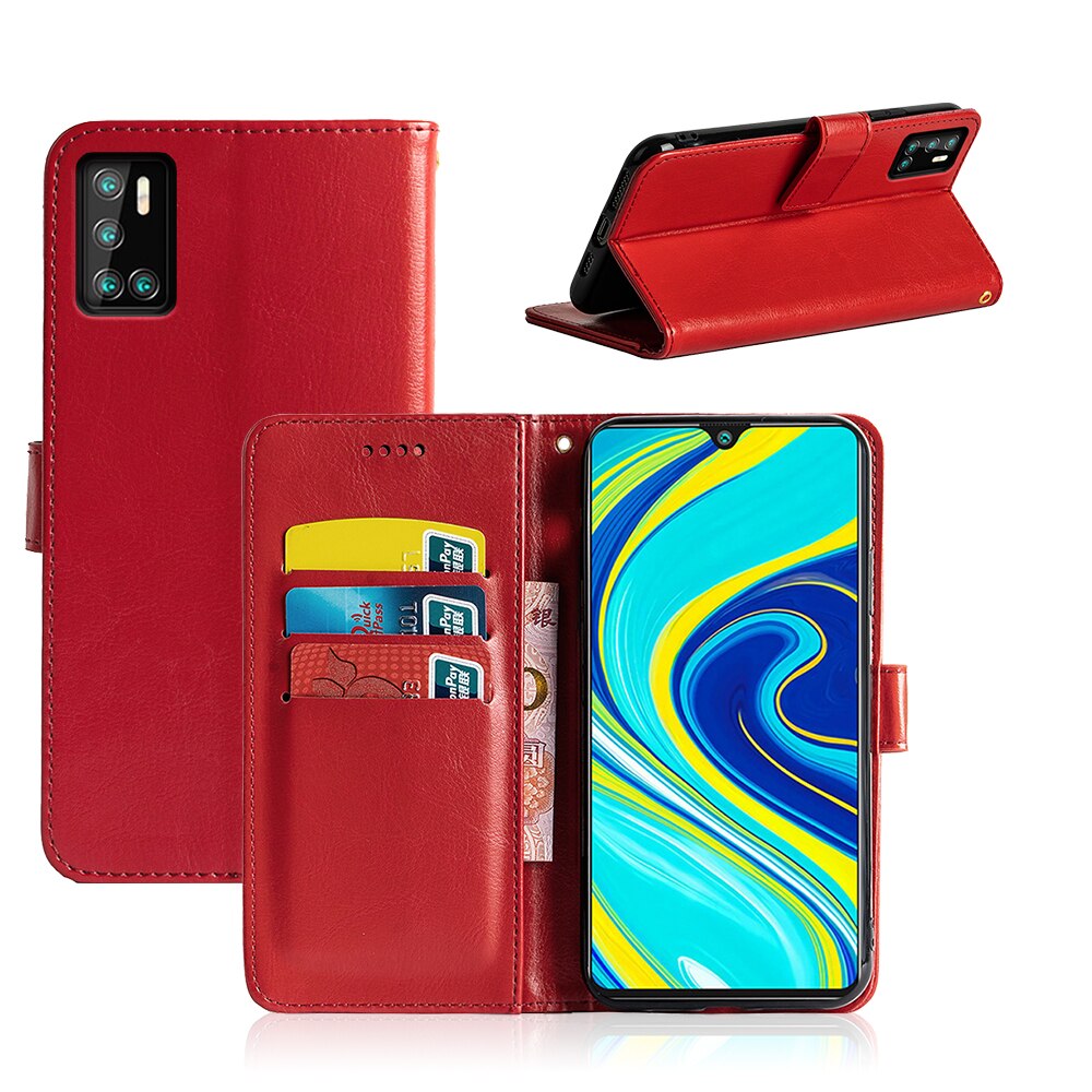 ROEMI For CUbot P40 Case Close to the skin, high holster Flip PU Case Shockproof Soft Full Protective