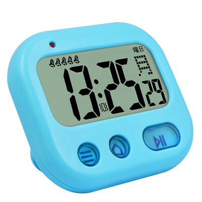 Recordatorio práctico de vibración TXL, reloj despertador para estudiantes, cronómetro, mini reloj de viaje, despertador, 5 alarmas inteligentes, versión japonesa.: timer X stopwatch