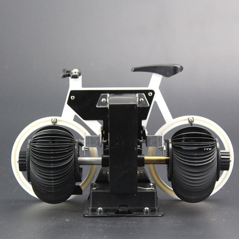 Flip Clock Bicycle Shaped Clock Table Alarm Travel Clock Home Decorative