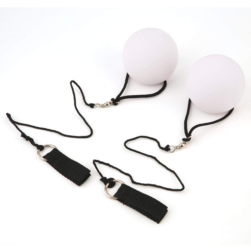 2 stuks = 1 paar buikdans ballen RGB glow LED POI gegooid ballen voor buikdans hand rekwisieten podium prestaties accessoires