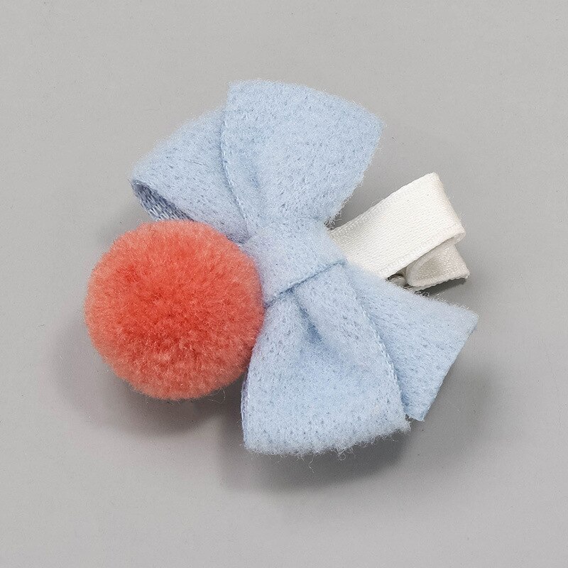 Haar Clip Für Baby Mädchen Stifte BöGen Blume Kopfschmuck Für freundlicher freundlicher Kleinkind Mädchen Haar Clip Säuglings Summper Haar Zubehör: Türkis