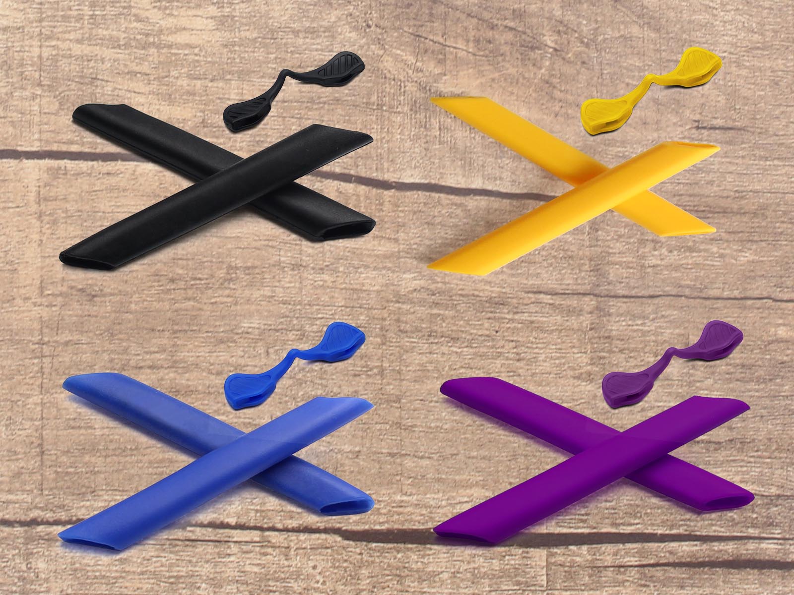 Vonxyz vervangende neuspads oorsokken voor Oakley RadarLock-serie framesoorten: Goud