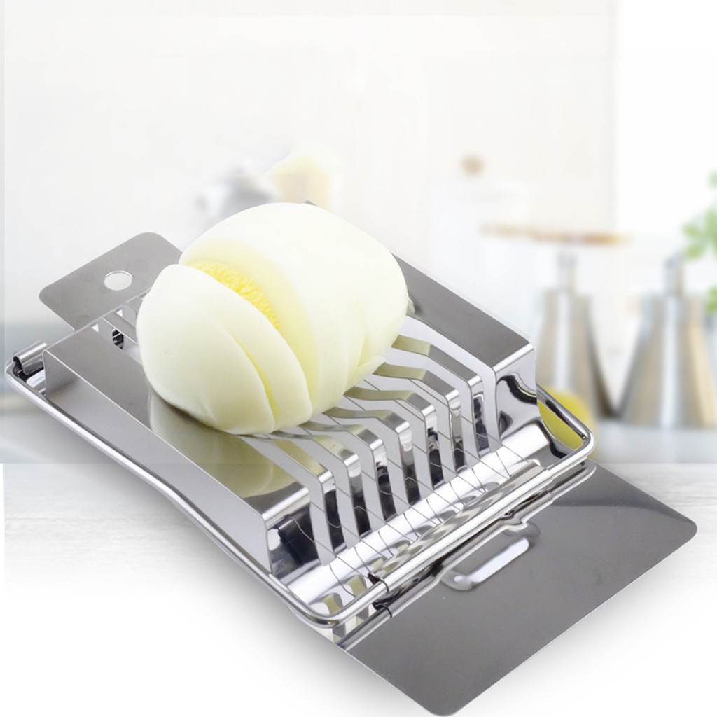 Rvs Tomaat Cutter Paddestoel Gekookt Tool Sectie Cutter Keuken Egg Slicer Pop Keuken Accessoires