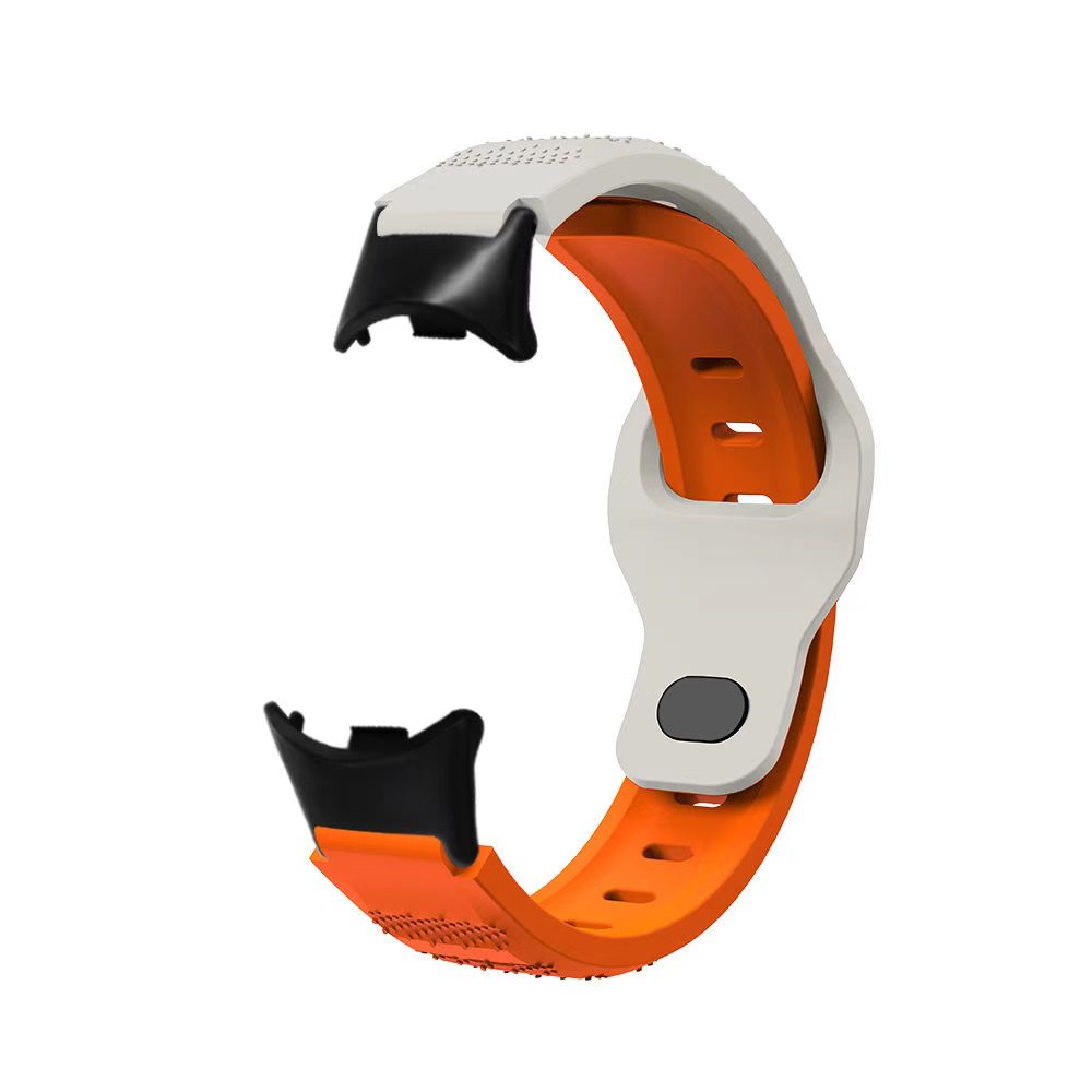Siliconen band voor Xiaomi Mi Band 9 8 SmartWatch Ademende sportarmband Vervanging polsband voor MiBand 9 8NFC 8 horlogeband: Paars Groen