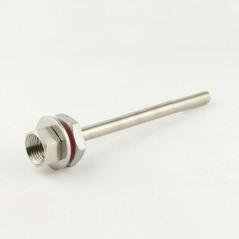 2.5 "Lengte 304 Roestvrij Thermowell Kit Met 1/2" Lock Moer Homebrew