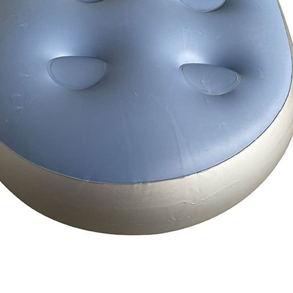 Aufblasbares bootskissen, multifunktionaler badewannen-sitz, weiches badewannen-spa-kissen für erwachsene und kinder, blau, outdoor-strand
