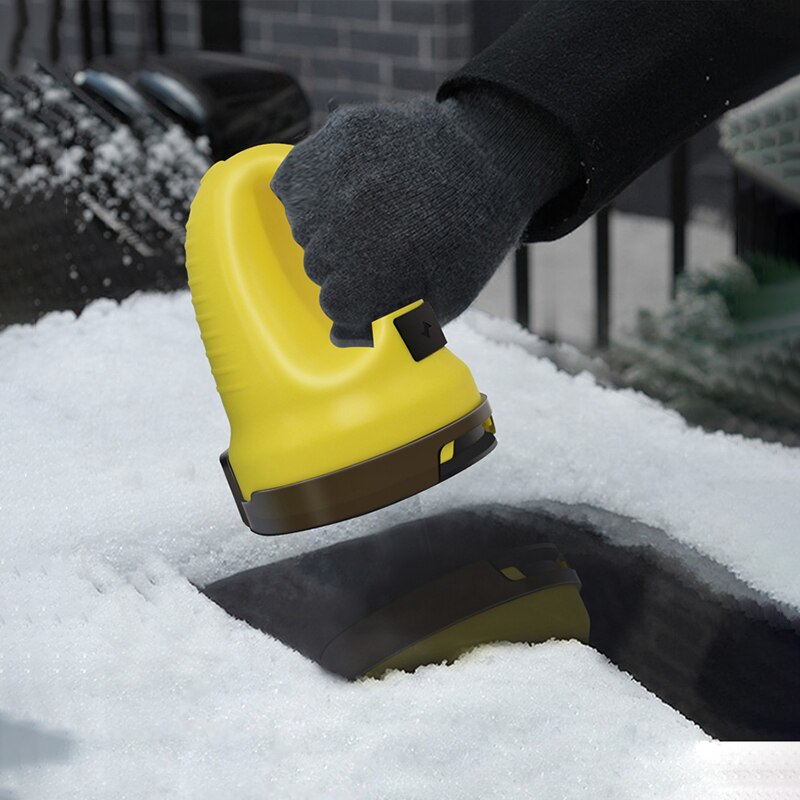 Raspador de hielo eléctrico para coche, herramienta de limpieza de invierno, recargable por USB, para quitar nieve, ventana, parabrisas