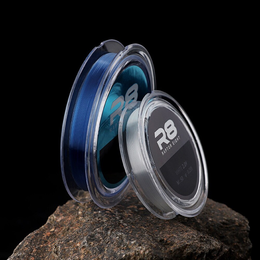 Braid Lines Wire Smoother Floating Line 50m Nylon Fishing Line Strong Pulling Monofilament Fishing Wire Tackle Tools