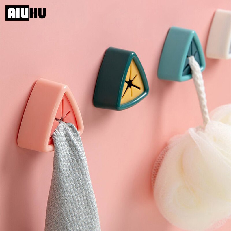 Kitchen Accessories Punch-free Rag Hook Wash Cloth Hook Hand Towel Storage Toilet Bathroom Hook Rag Storage Rack Kitchen gadget