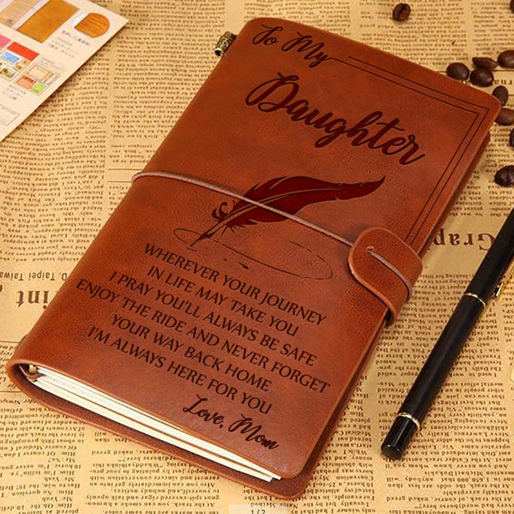 Geavanceerde Handgemaakte Dagboek Notebook Gegrave... Grandado